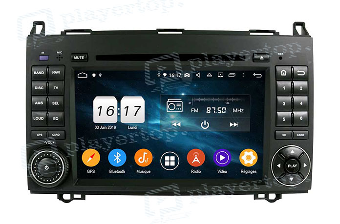 Autoradio GPS 307 compatible commande au volant